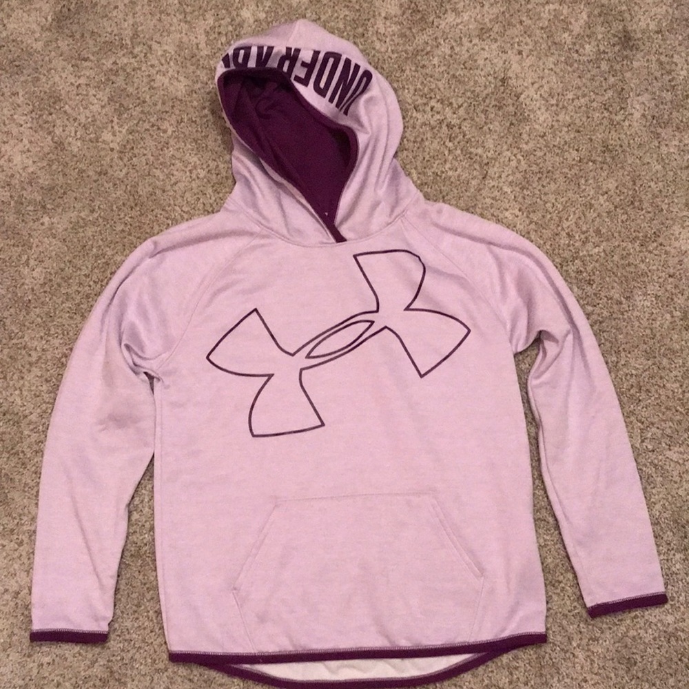 Light Purple Kids Under Armour Sweatshirt